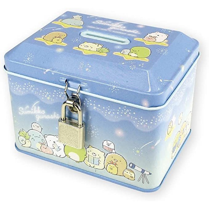 T’s Factory Piggy Bank with Key Lock Sumikko Gurashi  A Walk in Starry Sky
