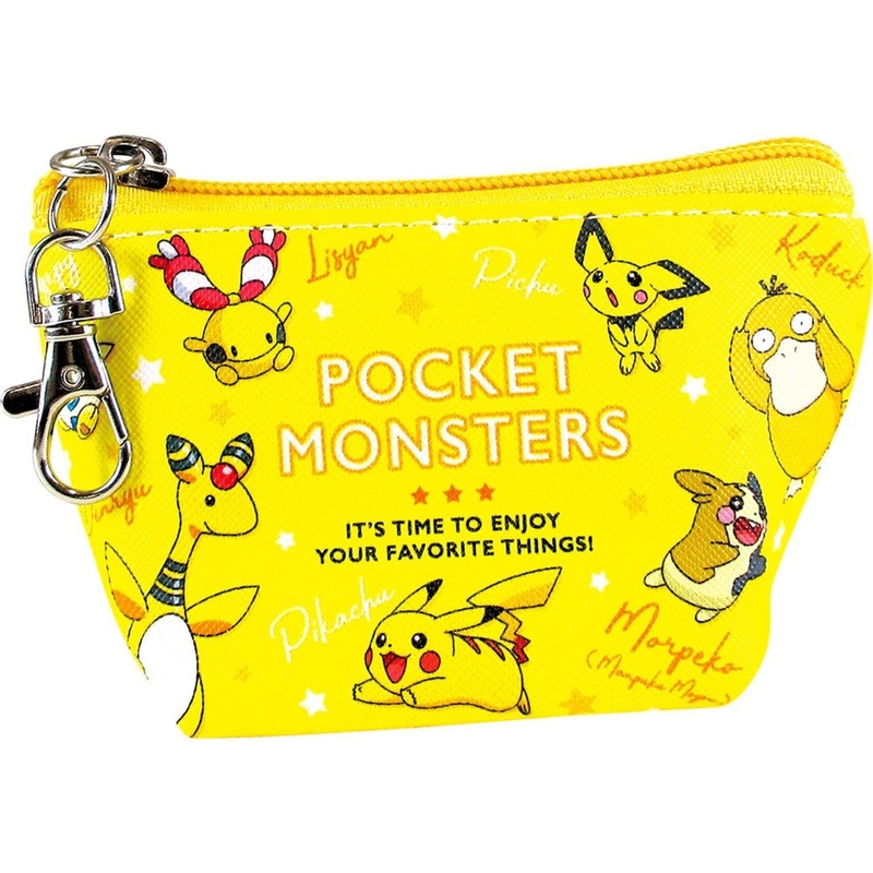 T’s Factory Pokemon Center Pokemon Triangular Mini Pouch/Colors Yellow
