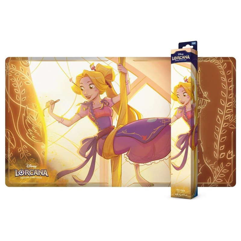 Takara Tomy Disney Lorcana TCG Japanese Version Official Playmat “Rapunzel, Gifted Artist”