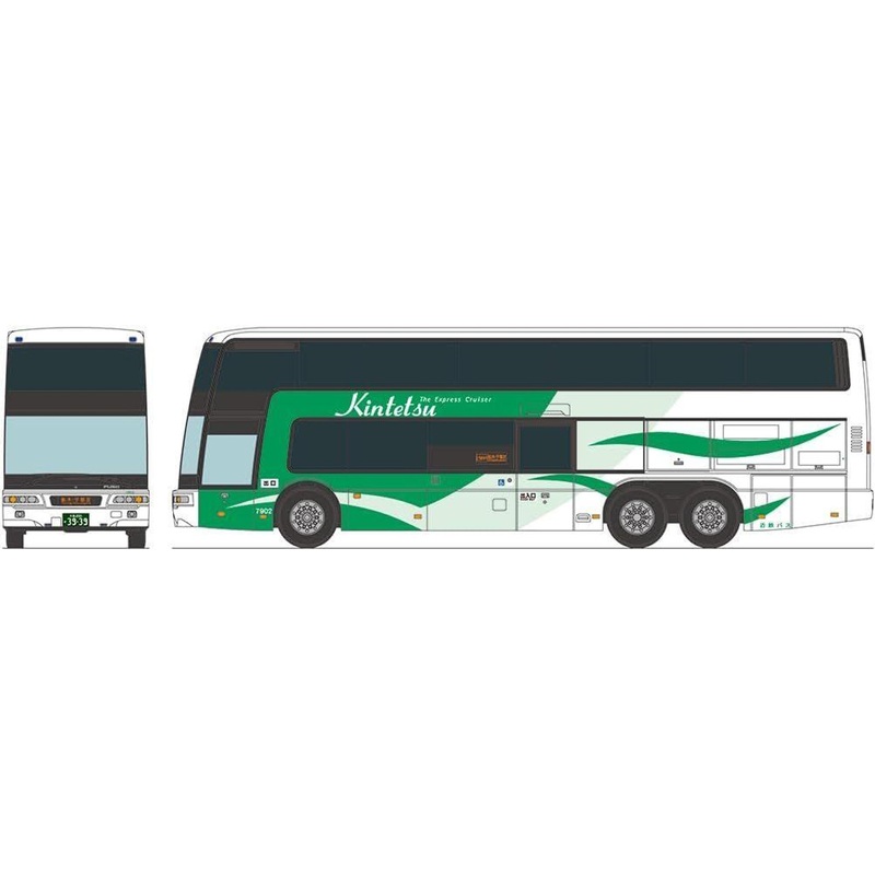 Tomytec Bus Collection Kintetsu Bus Mitsubishi Fuso Aero King No.7902 (N scale)