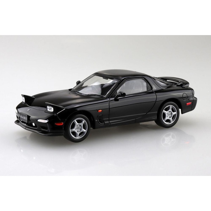 Aoshima RakuPla Snap Kit Infini FD3S RX-7 Brilliant Black Plastic Model
