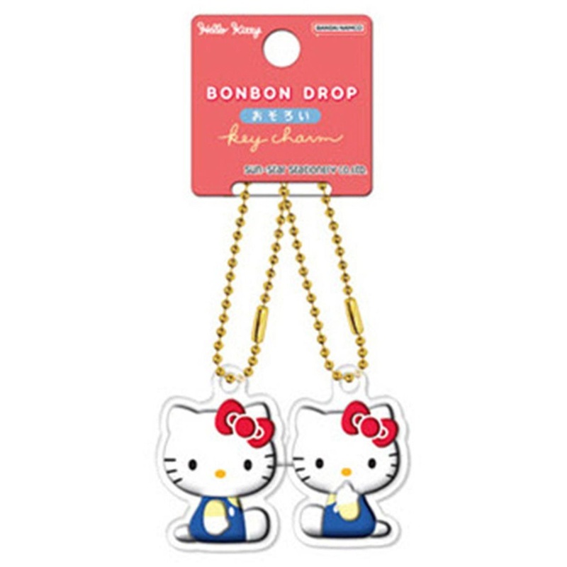 Bonbon Drop Matching Keychain Hello Kitty