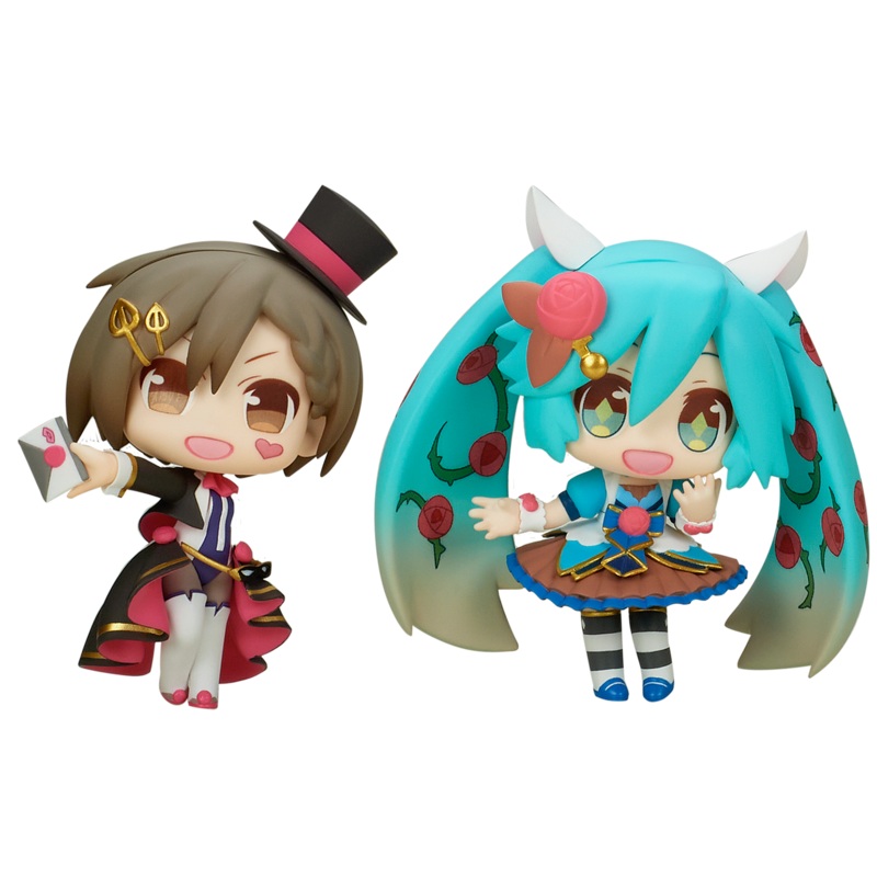 EMONTOYS Piapro Characters Trading Figure Hatsune Miku & Meiko (Hatsune Miku)