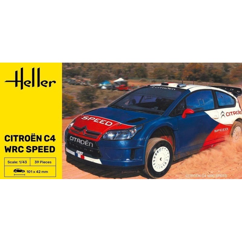 Heller 1/43 Citroen C4 WRC Plastic Model