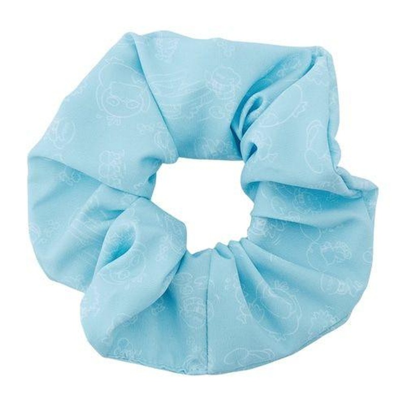 Pokemon Center Original Shower Hair Scrunchie Light Blue (Lost Quaxly)