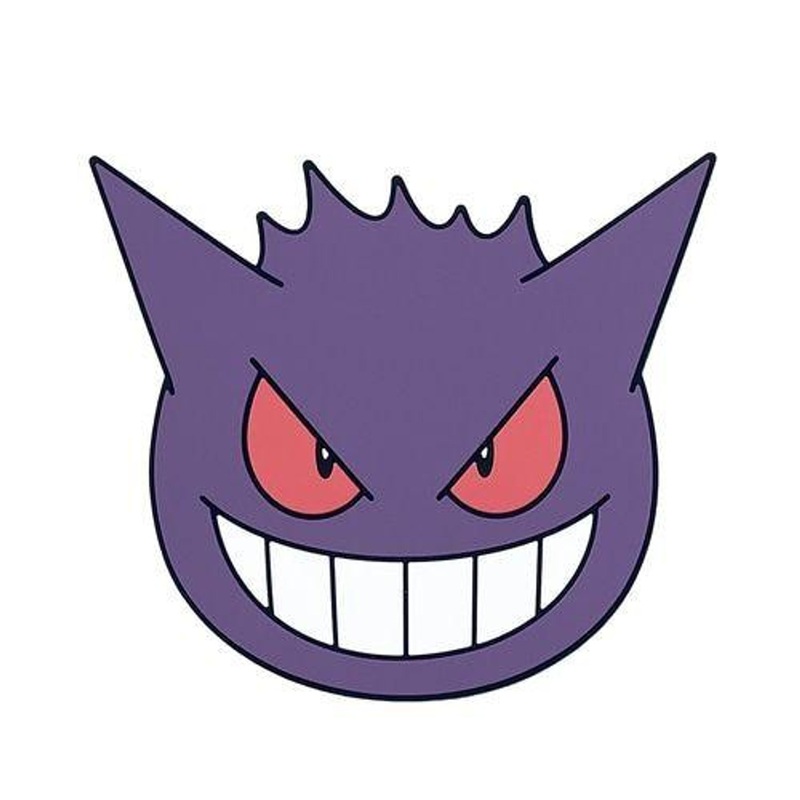 Pokemon Center Silicone Mirror/ Gengar