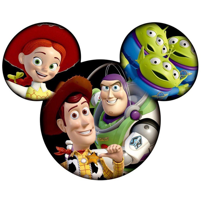 Tenyo DSM-151-207 Jigsaw Puzzle Toy Story Friends Forever (Stained Art Silhouette Gallery) (151 Pieces)