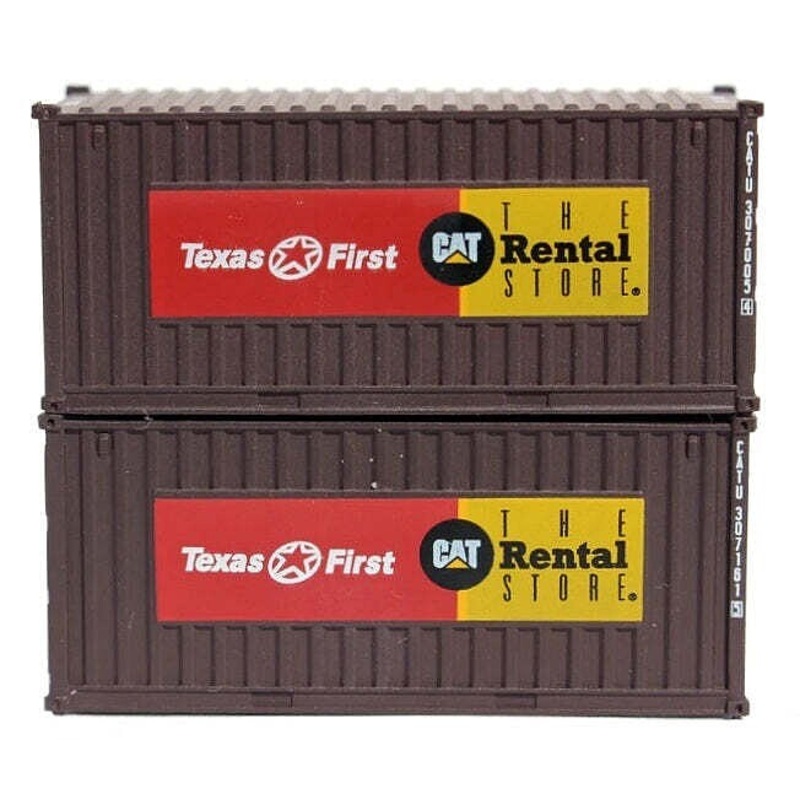 Texas First Cat Rental 20’std Container