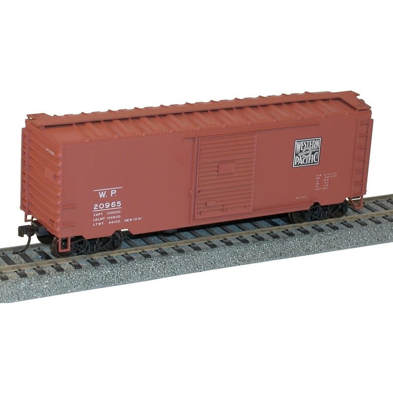 40′ Steel Boxcar Western Pacific