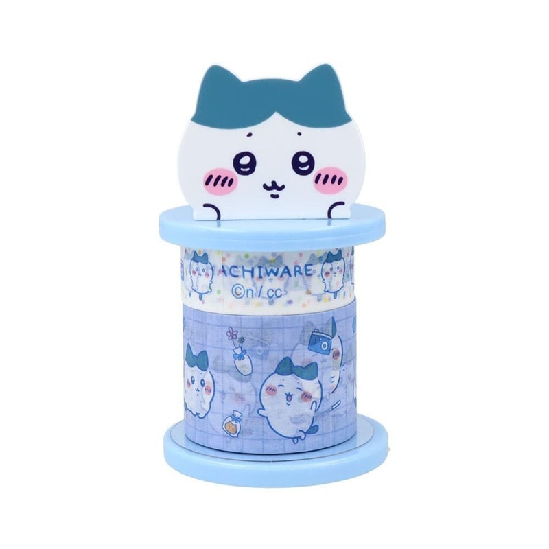 Chiikawa Decorative Masking Tape With Tape Holder (Hachiware)