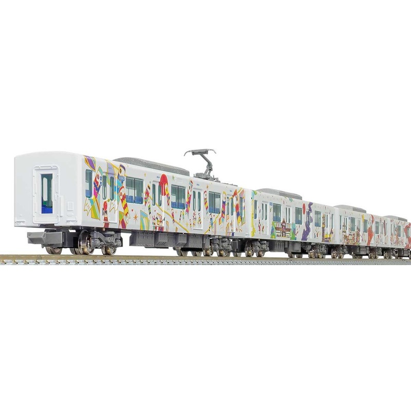 Greenmax 50725 Tobu Type 50090 Ikebukuro/Kawagoe Art Train (Long Seat Mode) 6 Cars Add-on Set (N scale)