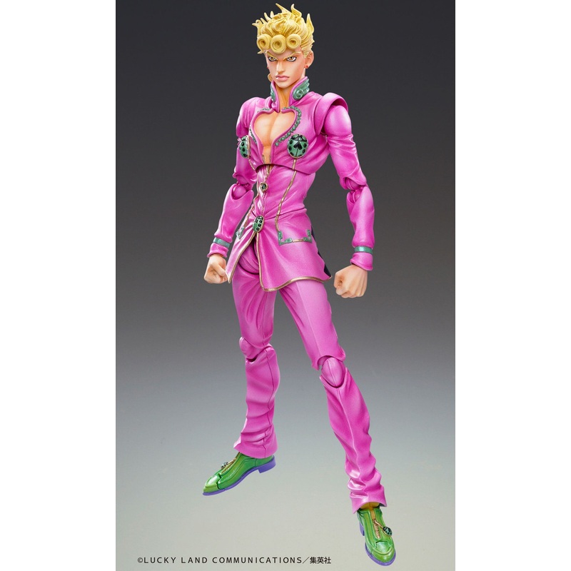 Medicos Super Action Statue Giorno Giovanna Figure (Jojo’s Bizarre Adventure: Golden Wind) (Rerelease)