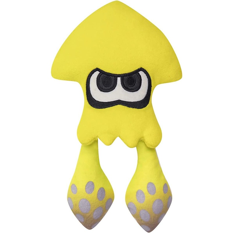 San-ei Plush Toy S Squid Yellow Splatoon 3