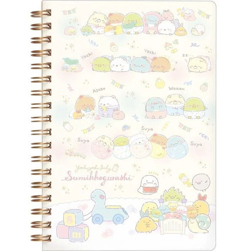 San-x Sumikko Gurashi B6 Ring Notebook Sumikko Baby NY35602