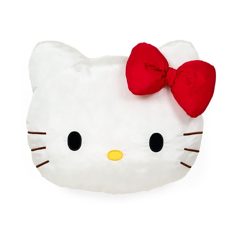 Sanrio Hello Kitty Face-Shaped Cushion (Fuwasha Kids)