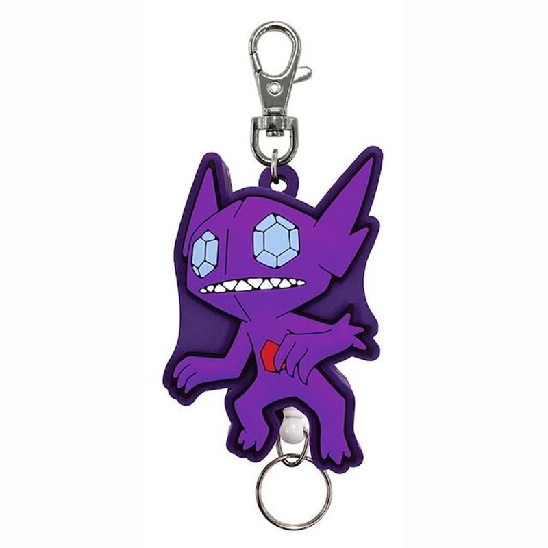 SK JAPAN Pokemon Center Rubber Reel Keychain Sableye
