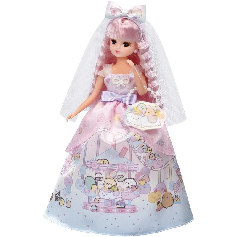 Takara Tomy Licca Doll Sumikko Gurashi Wedding Dress