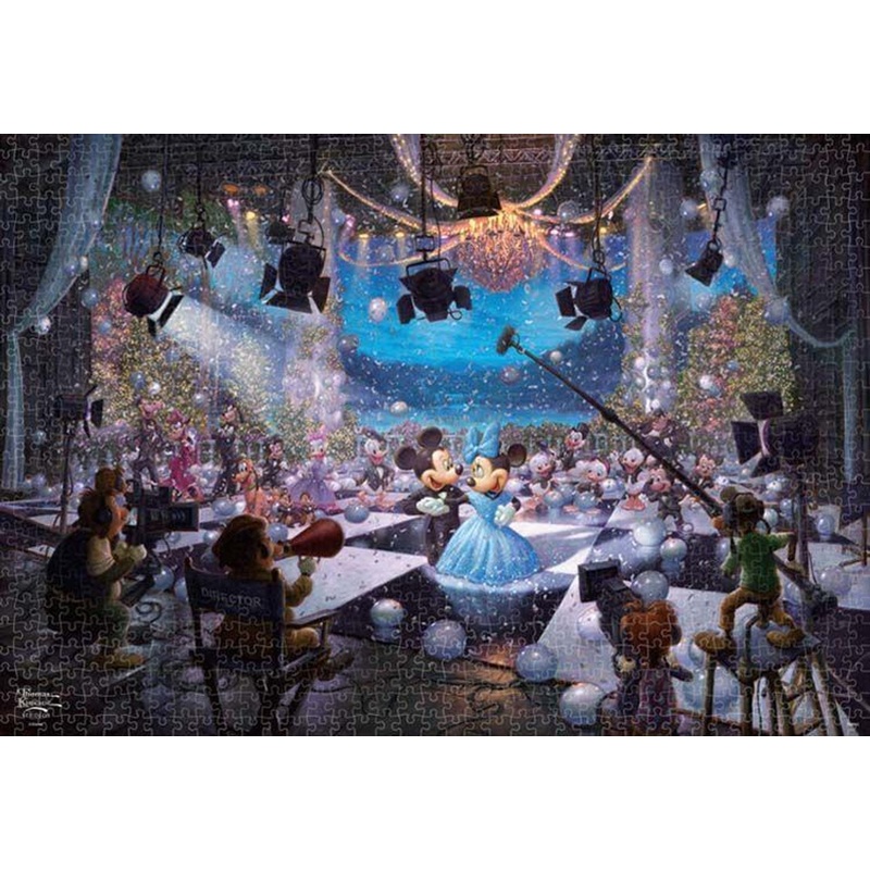 Tenyo D-1000-862 Jigsaw Puzzle Disney 100th Celebration Thomas Kinkade Studios (1000 Pieces)