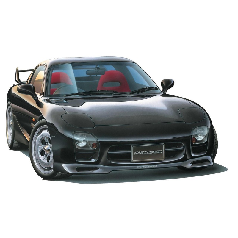 Fujimi 1/24 Inch-up Series FD3S RX-7 Mazdaspeed A-spec (with GT W wing) Plastic Model