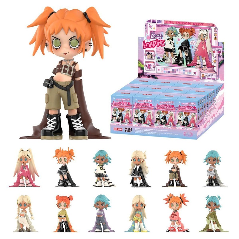POP-MART Lil Peach Riot Loading! Series (SINGLE RANDOM)