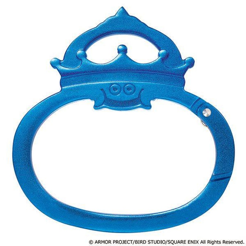 Square Enix Dragon Quest: Smile Slime: Carabiner Clip – King Slime