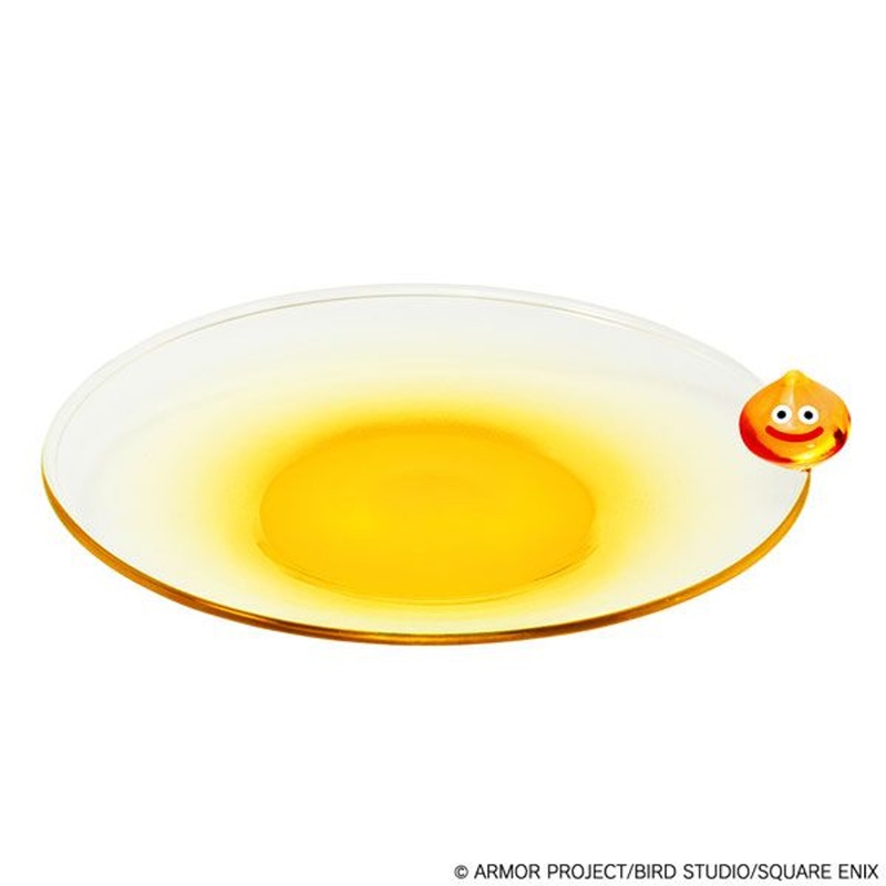 Square Enix Dragon Quest: Smile Slime Glass Small Plate – She-slime