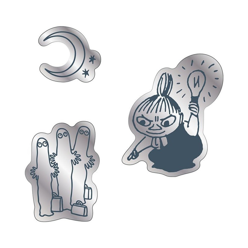 T’s Factory Moomin Decoration Mirror Mii And Nyoronyoro