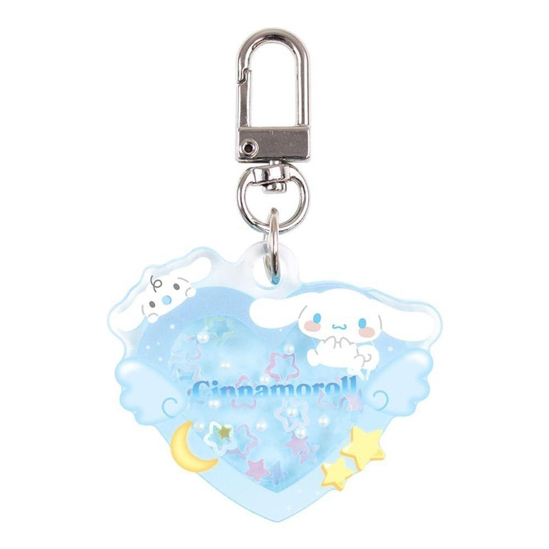 T’s Factory Sanrio Heart Shaker Keychain Cinnamoroll