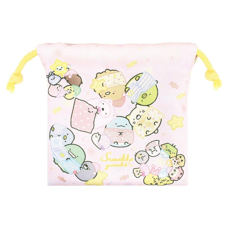 T’s Factory Sumikko Gurashi Chocotto Drawstring Bag Sleepover Gathering
