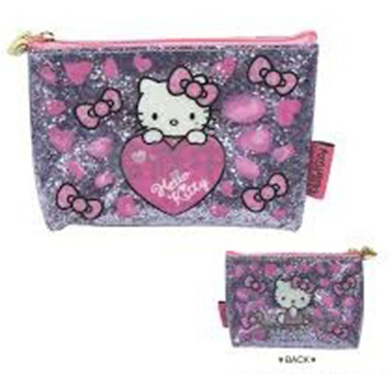 TCP KT Glitter Pouch Leopard (Pink)