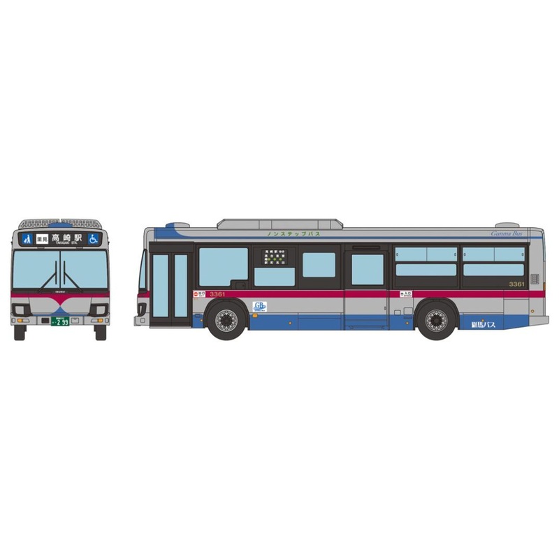 Tomytec The Bus Collection JB091 Gunma Bus (Gunma) (N scale)