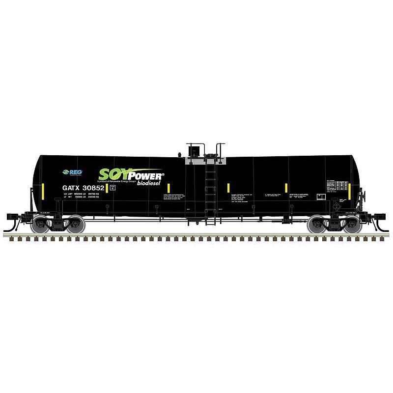25500 Gal Tank GATX 30831 – N-Scale