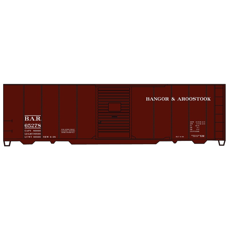 40′ Single Door Boxcar Kit BAR