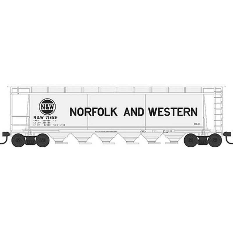 Cylindrical Hopper Norfolk & Western #71884