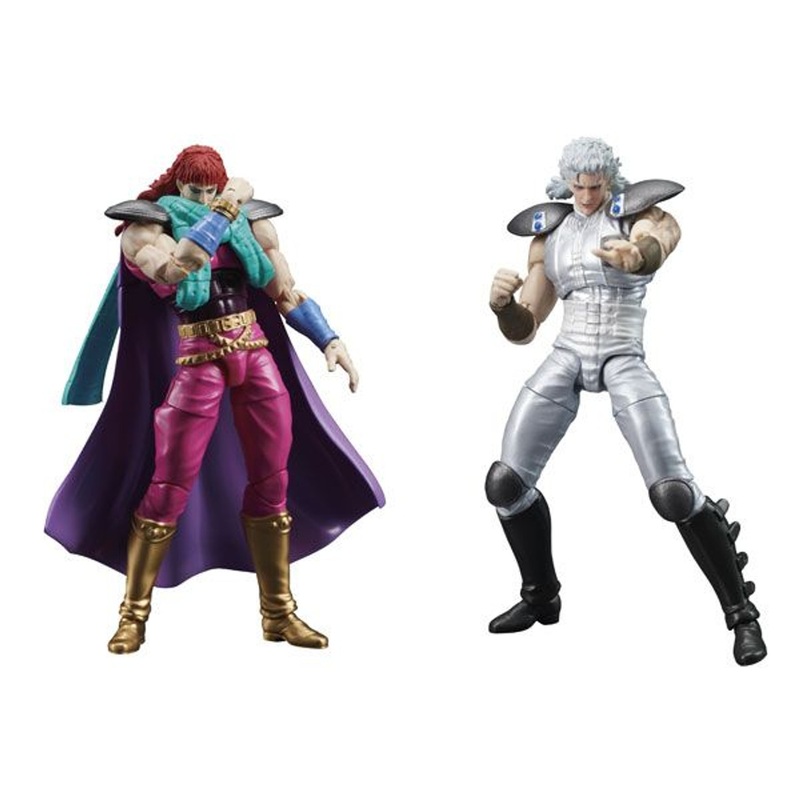 DIG DIGACTION Yuda & Rei (White Hair) Set Posable Figure (Fist of the North Star)