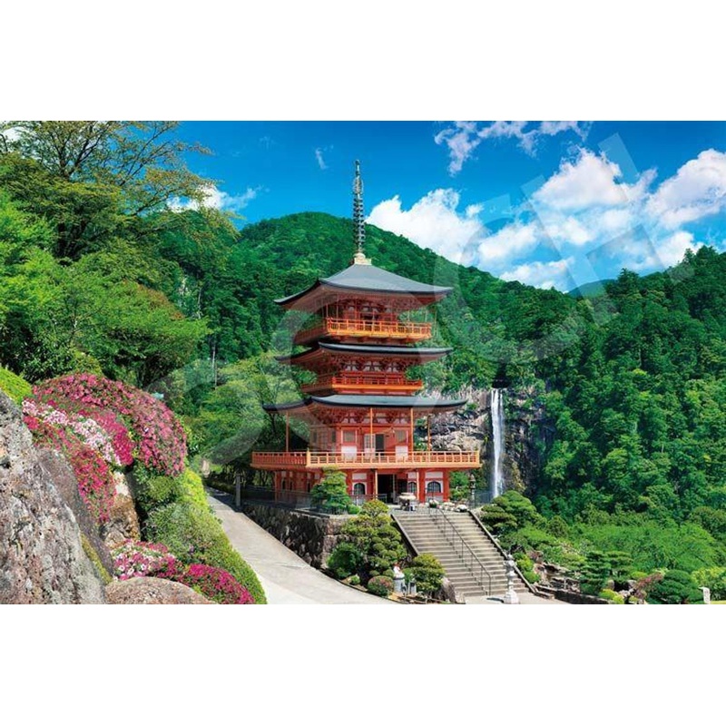 Epoch 09-046s Jigsaw Puzzle Seiganto-ji Temple, Nachi Mountain – Wakayama (1000 Pieces)