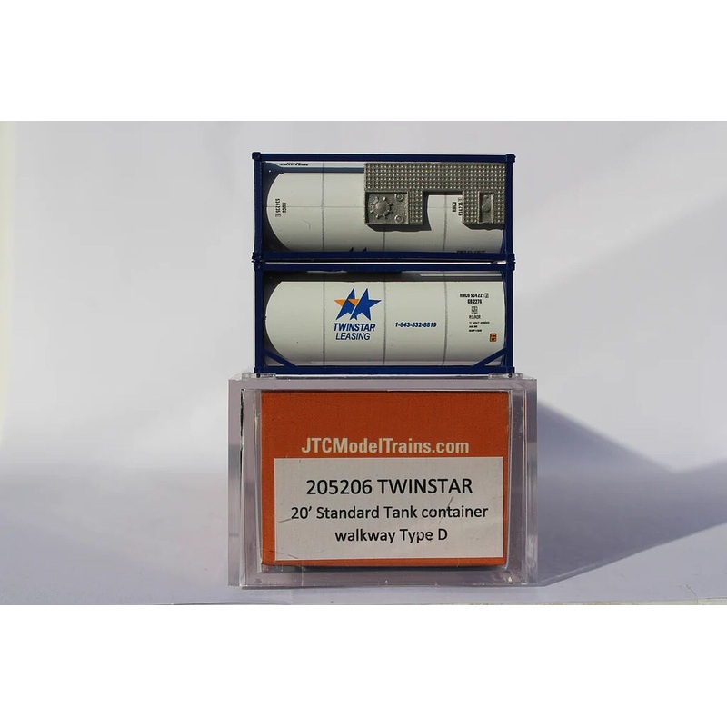 N TWINSTAR 20′ Standard Tank Container (1/2 Length 3/4 width