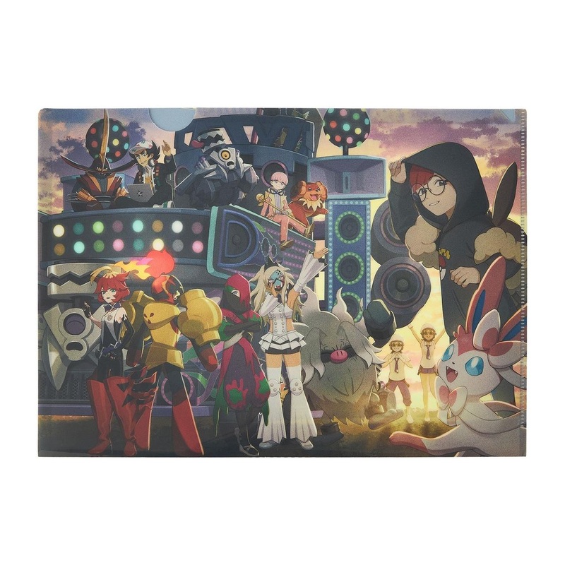 Pokemon Center Original A4 Clear File 2-Piece Set Pokemon Trainers – Stardust Besties