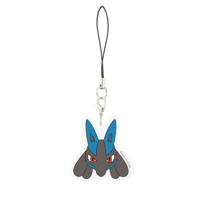 Pokemon Center Original Acrylic Strap Lucario Face