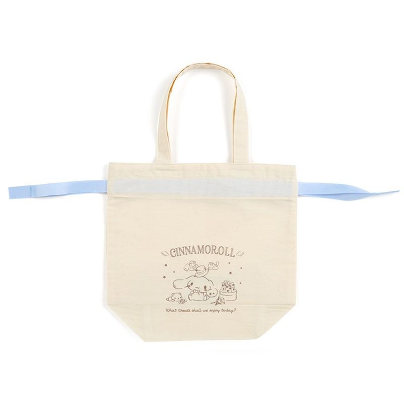 Sanrio Drawstring Bag M Cinnamoroll Beige