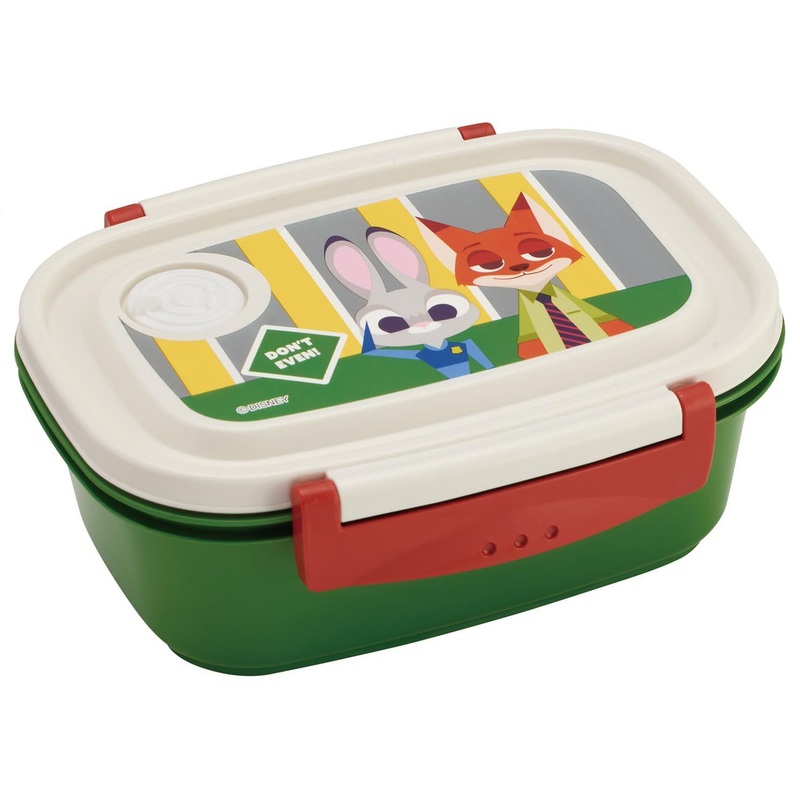 Skater Zootopia Light Lunch Box M / Emblem
