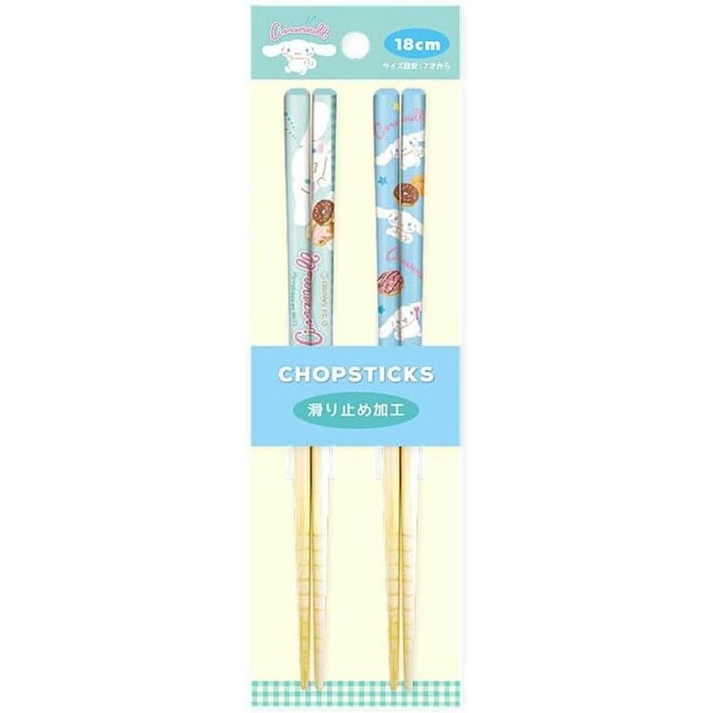 T’s Factory Sanrio Pair Bamboo Chopsticks (18 Cm) Sweets / Cinnamoroll