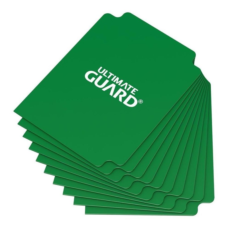 Ultimate Guard Card Divider (10 Pieces) Green