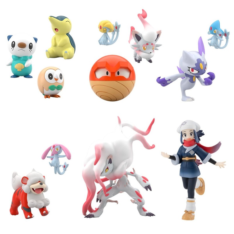 Bandai Candy Pokemon 1/20 Figure Scale World Hisui Region (10pcs/BOX)