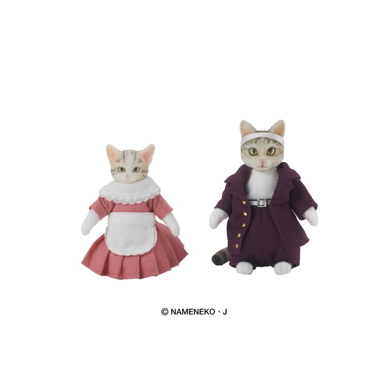 DIG DIGKawaiiACTION Tamasaburo & Mikeko Action Figure Set (NAMENEKO)