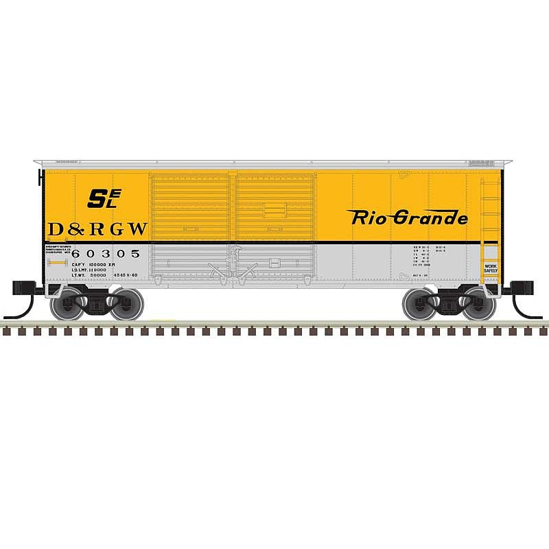 N 40’DD Boxcar DRG&W 60305