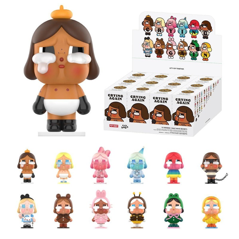 POP-MART Crybaby Crying Again Series Assortment Box (12 BOX RANDOM)