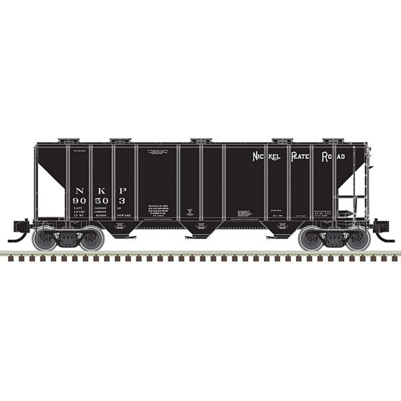 PS-4000 Covered Hopper Nickel Plate Road #90556