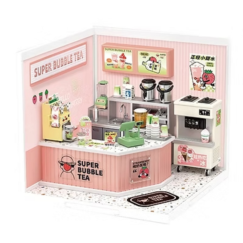 ROBOTIME Super  Creator Tapioca Stand (130 Pieces)