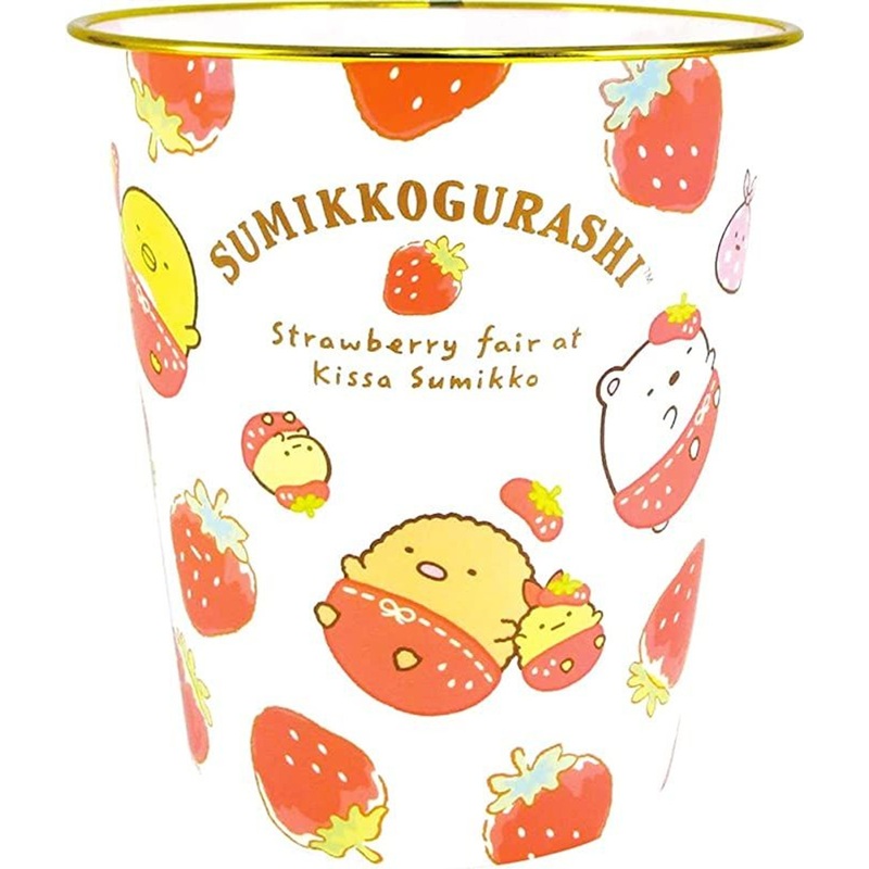 T’s Factory Trash Can Sumikko Gurashi Strawberry Fair
